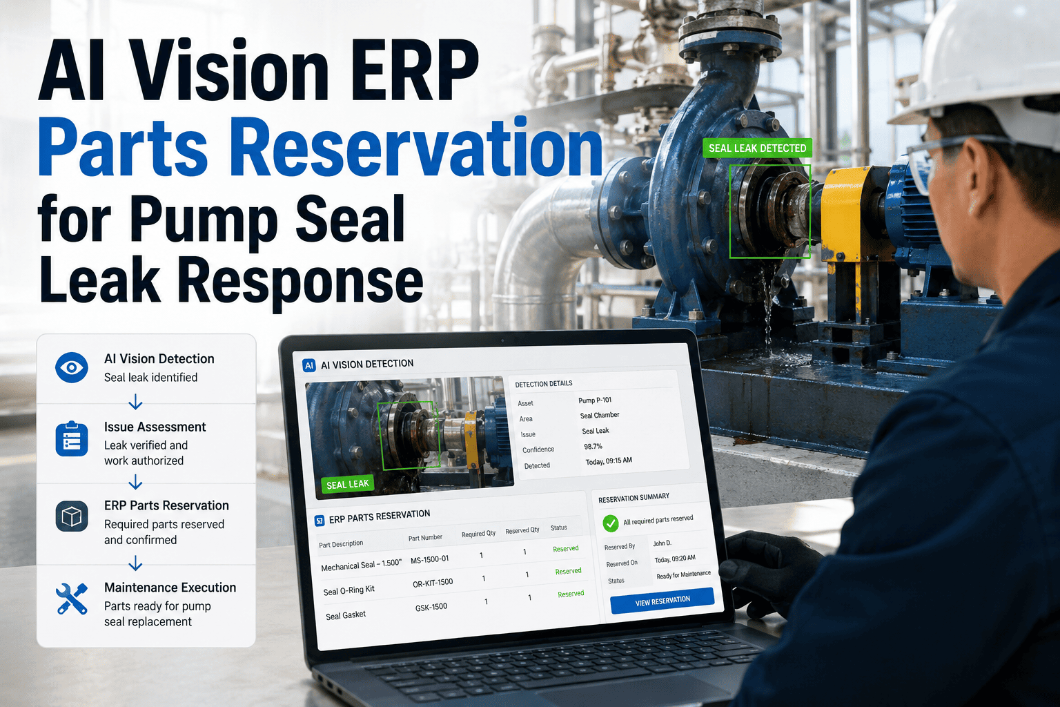 ai-vision-erp-parts-reservation-for-pump-seal-leak-response