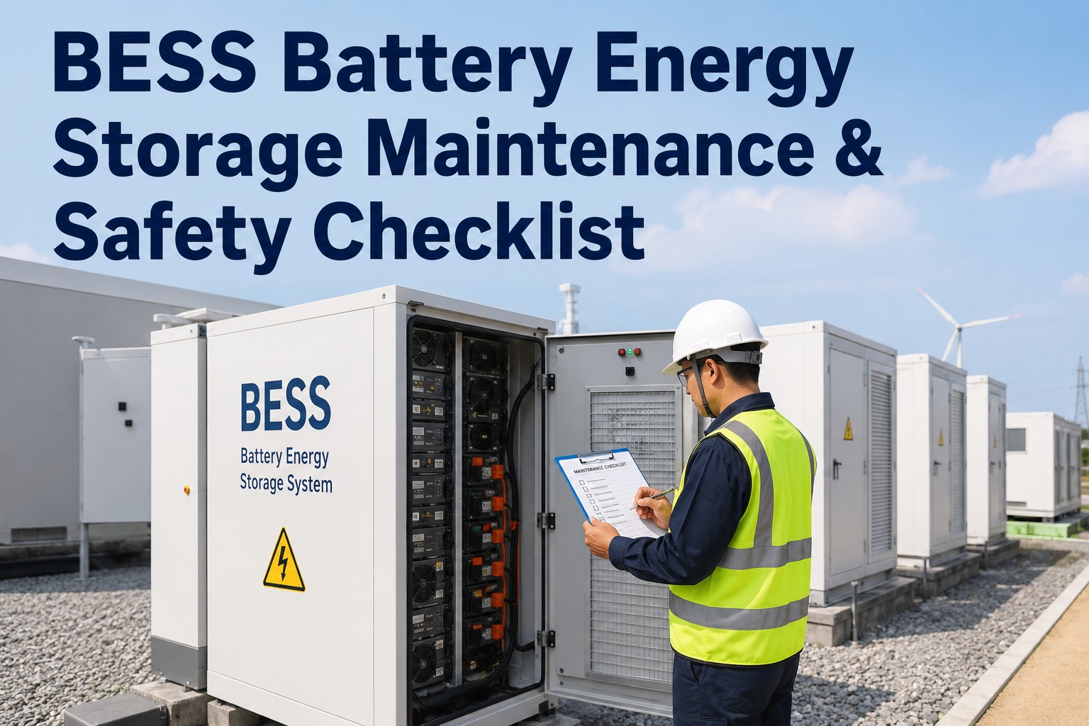 bess-battery-energy-storage-maintenance-safety-checklist