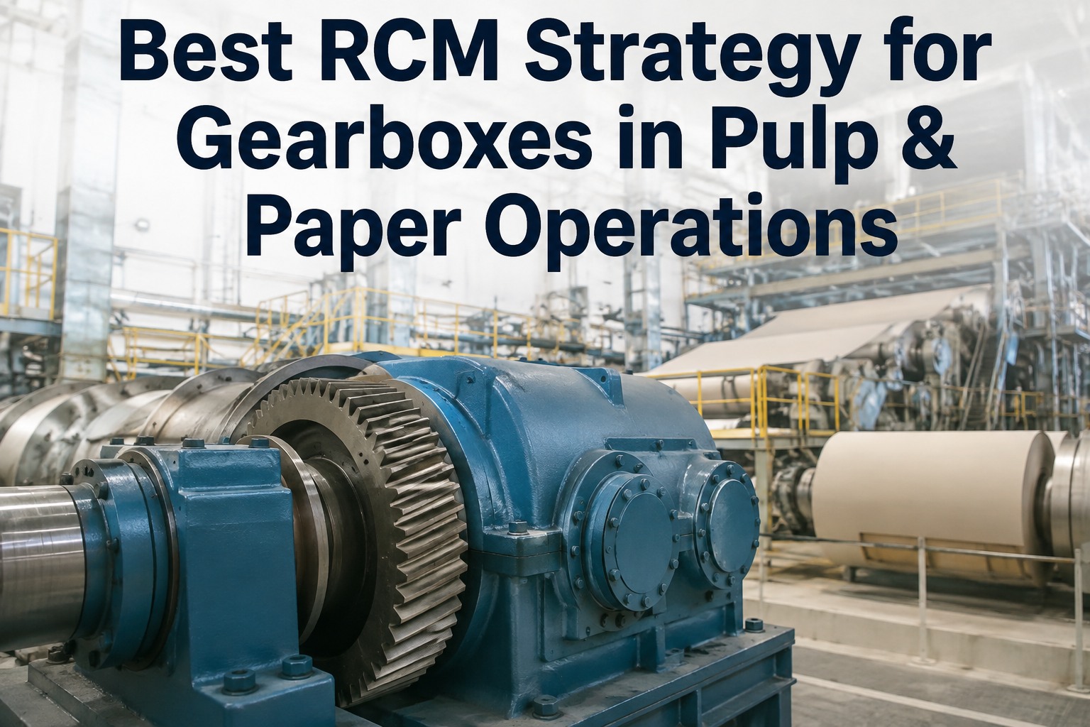 best-rcm-strategy-for-gearboxes-in-pulp-paper-operations