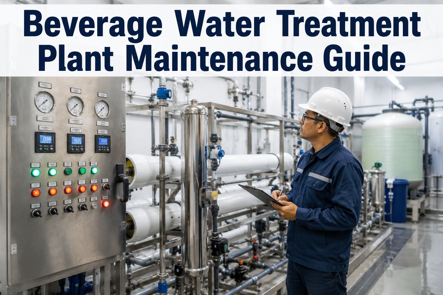 beverage-water-treatment-plant-maintenance-guide