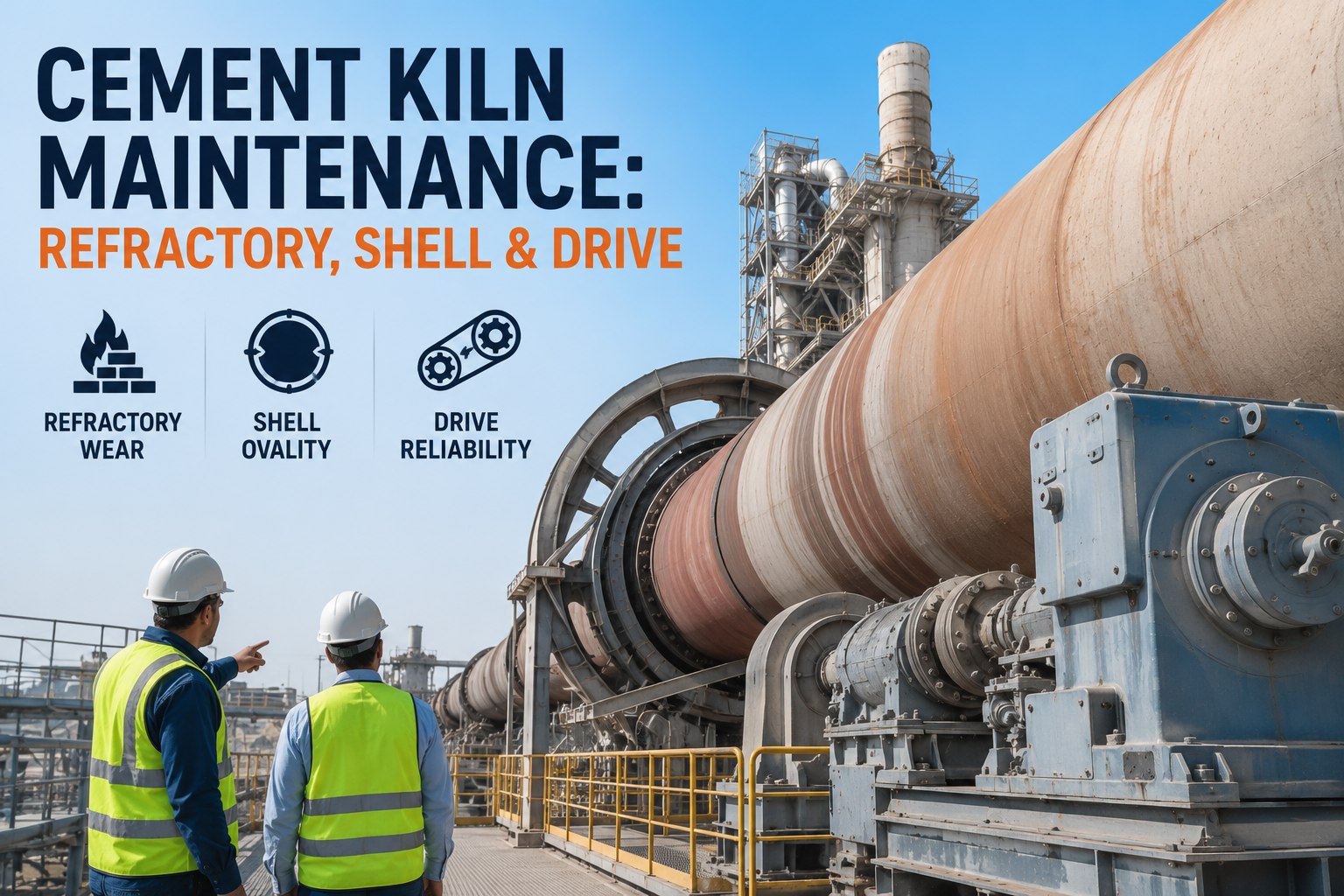 cement-kiln-maintenance-refractory-shell-drive
