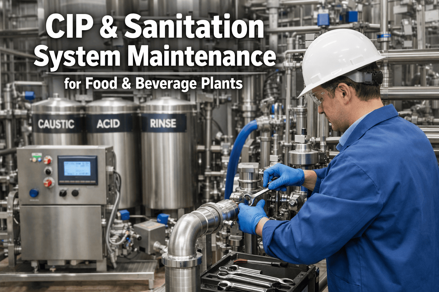 cip-sanitation-system-maintenance-food-beverage-plants