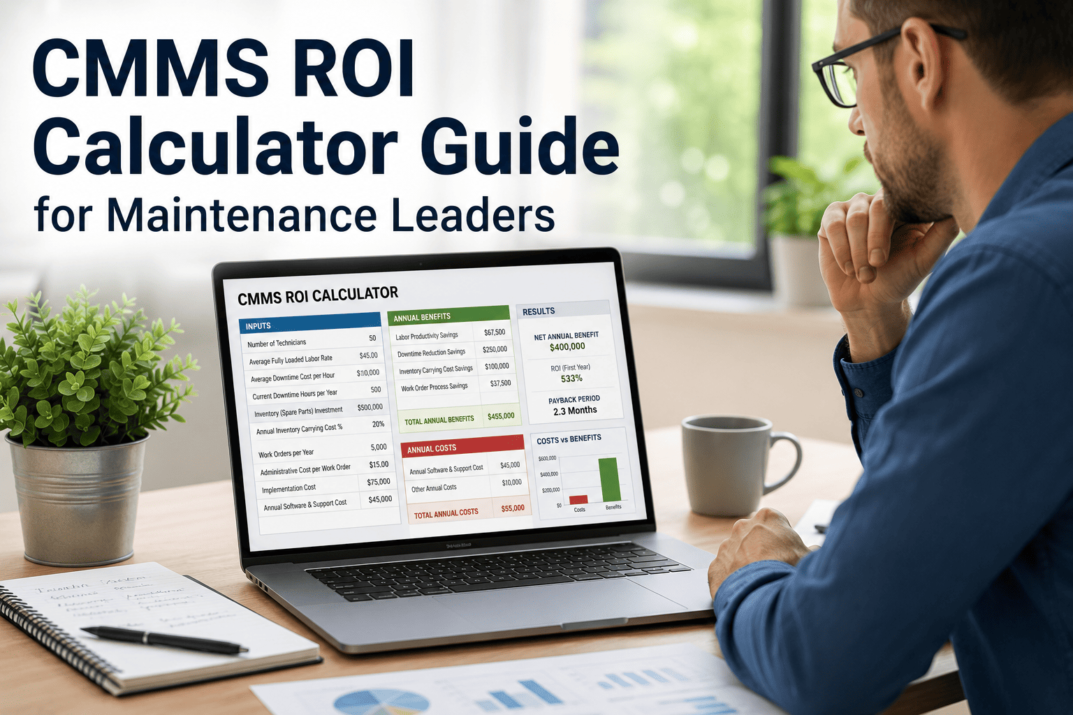 cmms-roi-calculator-guide-maintenance-leaders