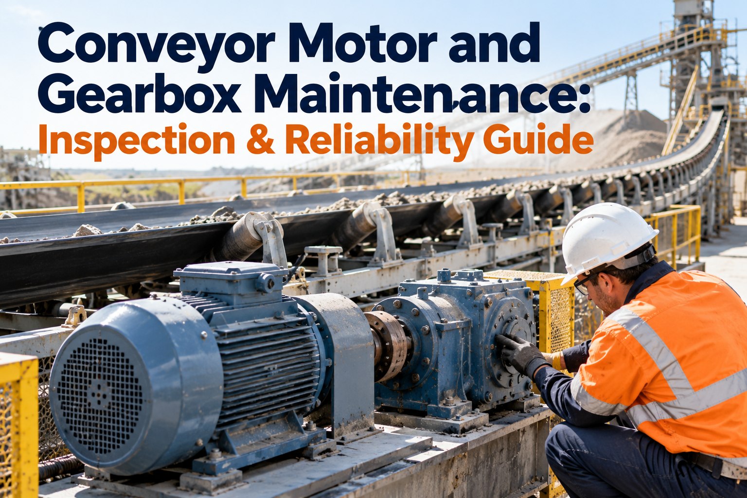 conveyor-motor-gearbox-maintenance-inspection-reliability