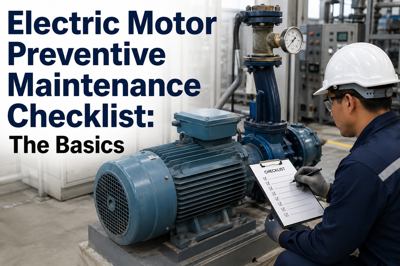 electric-motor-preventive-maintenance-checklist