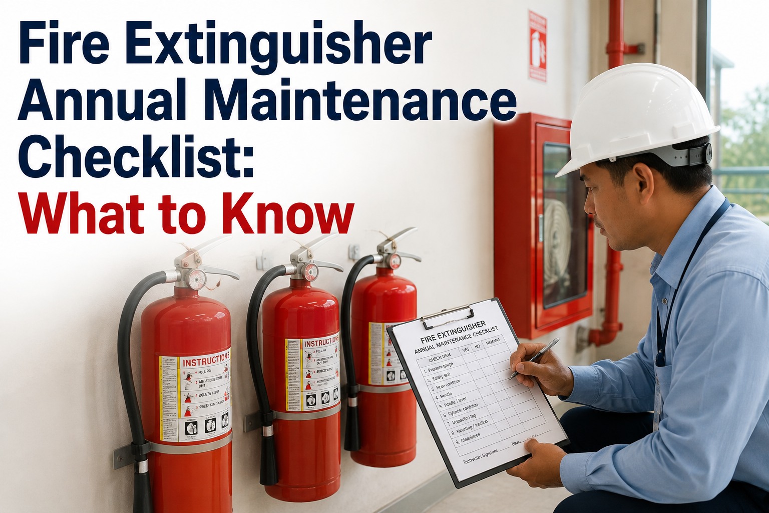 fire-extinguisher-annual-maintenance-checklist