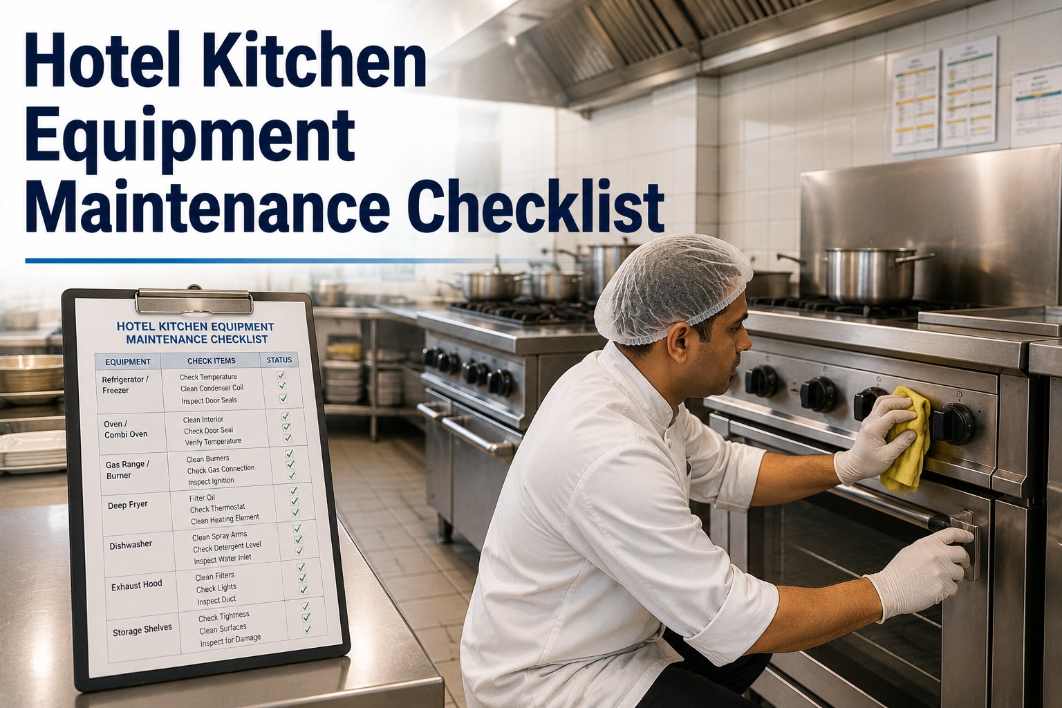 hotel-kitchen-equipment-maintenance-checklist