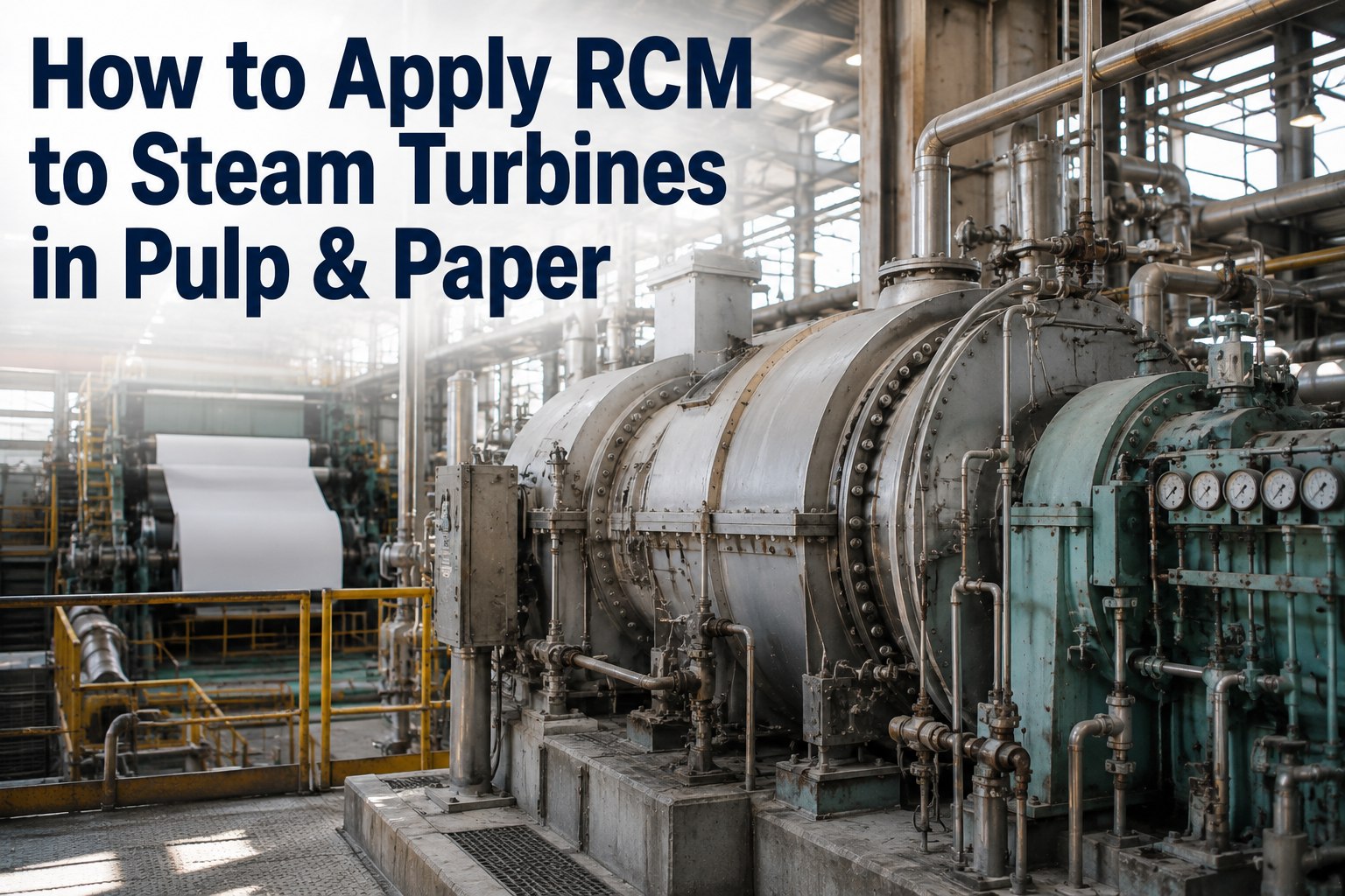 how-to-apply-rcm-to-steam-turbines-pulp-paper