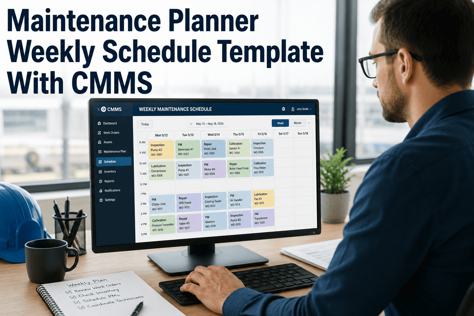 maintenance-planner-weekly-schedule-template-cmms