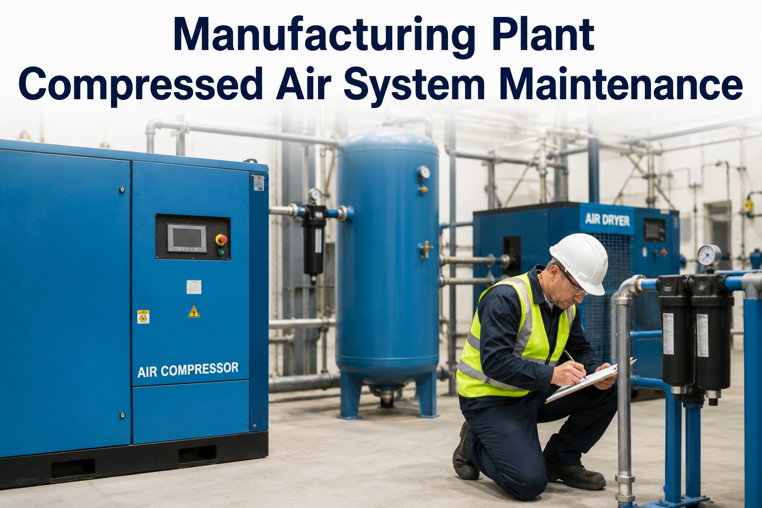 manufacturing-plant-compressed-air-system-maintenance