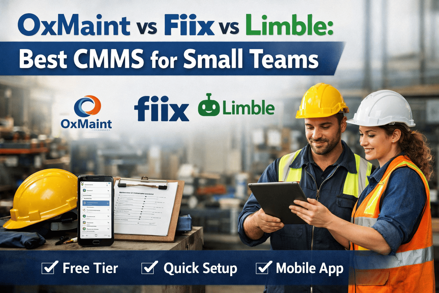 oxmaint-vs-fiix-vs-limble-cmms