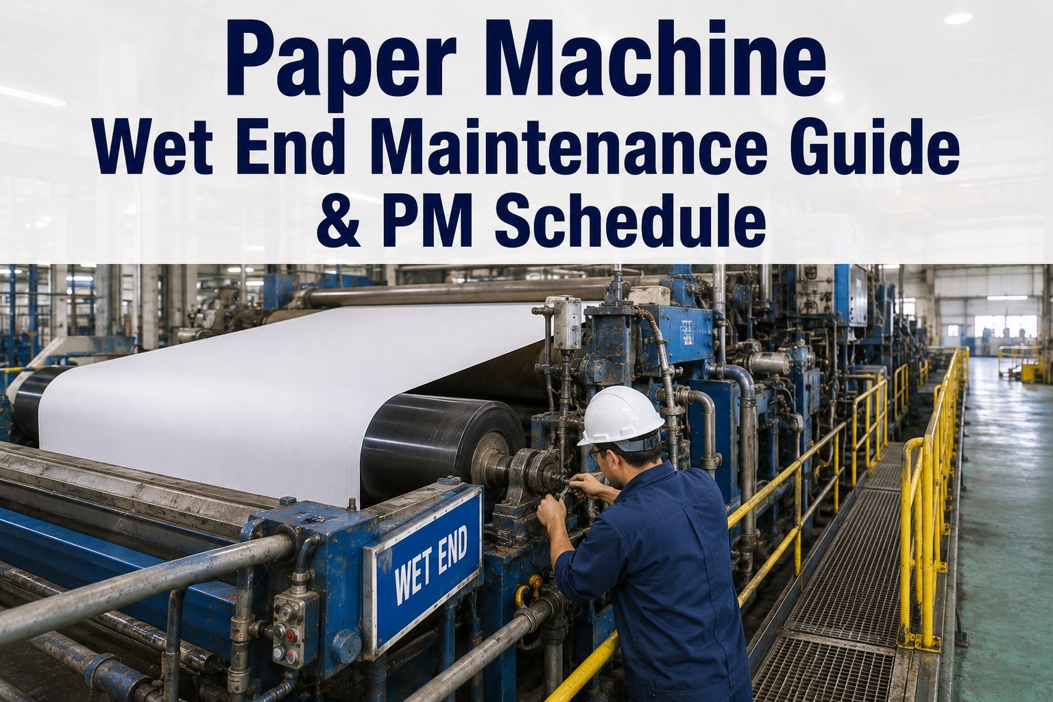 paper-machine-wet-end-maintenance-guide
