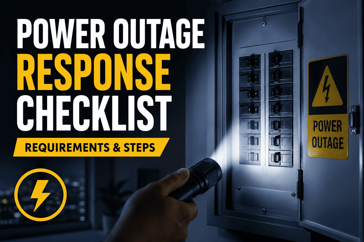 power-outage-response-checklist