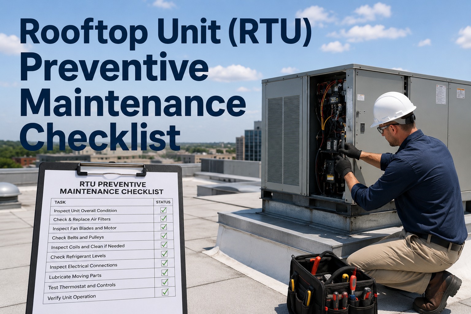 rooftop-unit-rtu-preventive-maintenance-checklist
