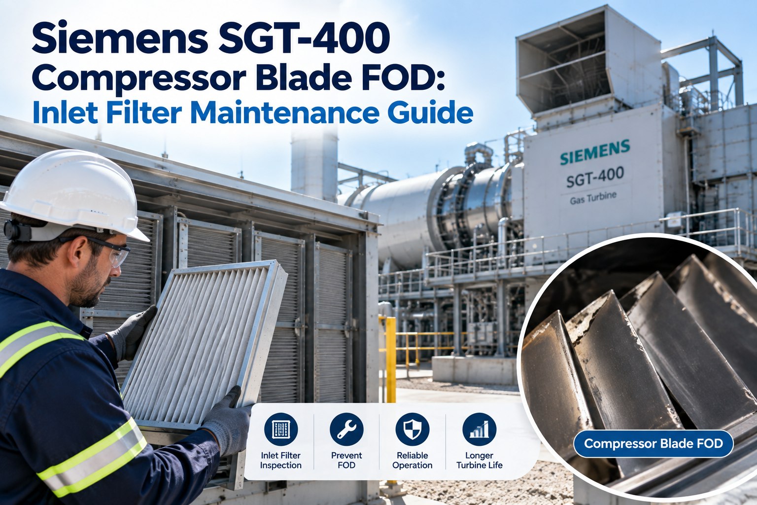 siemens-sgt-400-compressor-blade-fod-inlet-filter-maintenance