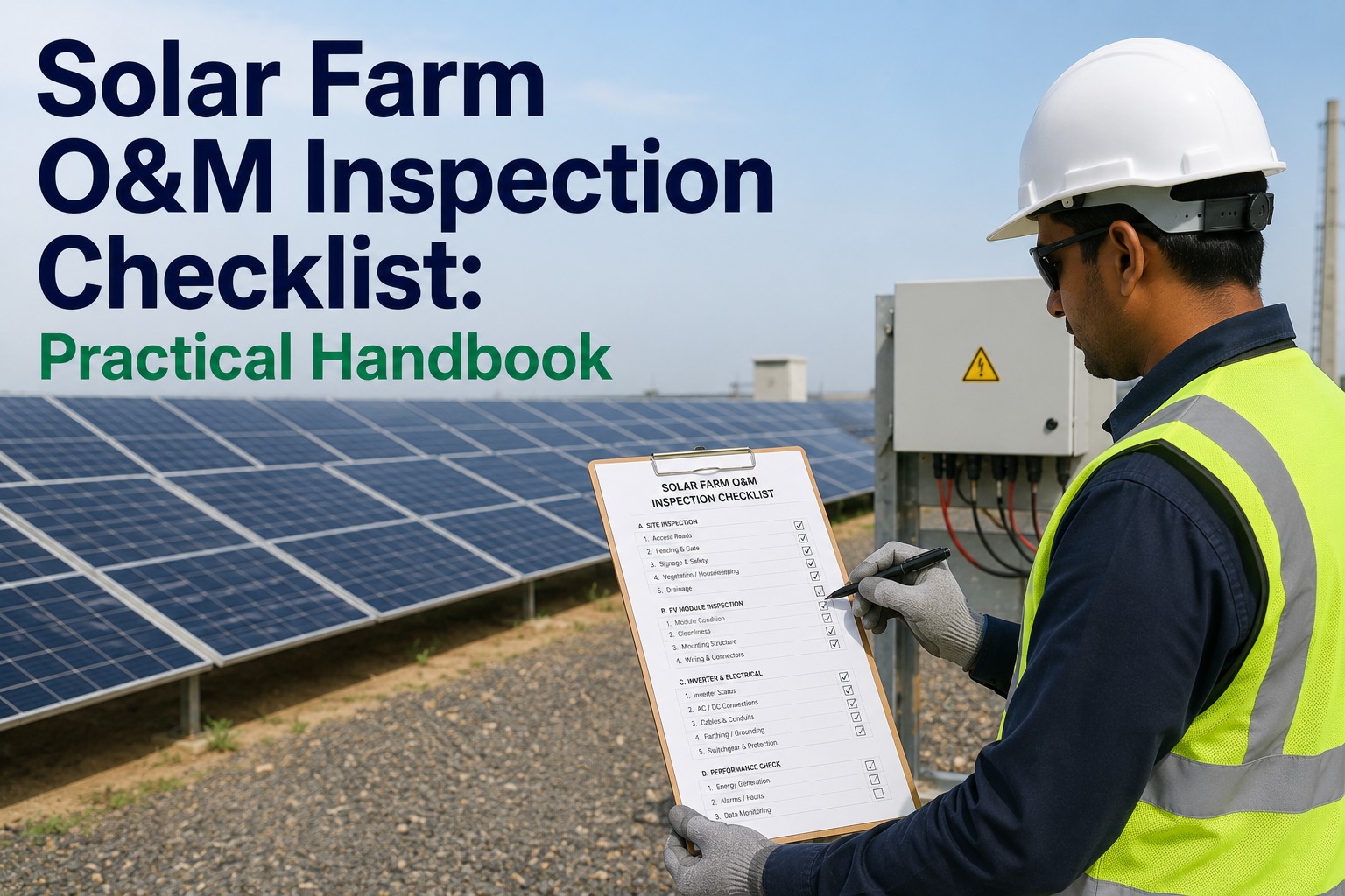 solar-farm-o-m-inspection-checklist