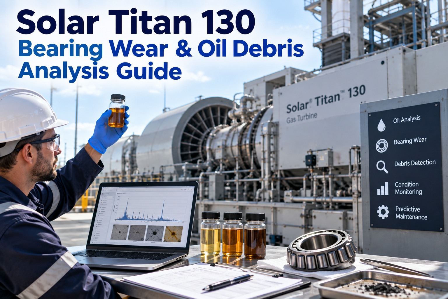 solar-titan-130-bearing-wear-oil-debris-analysis