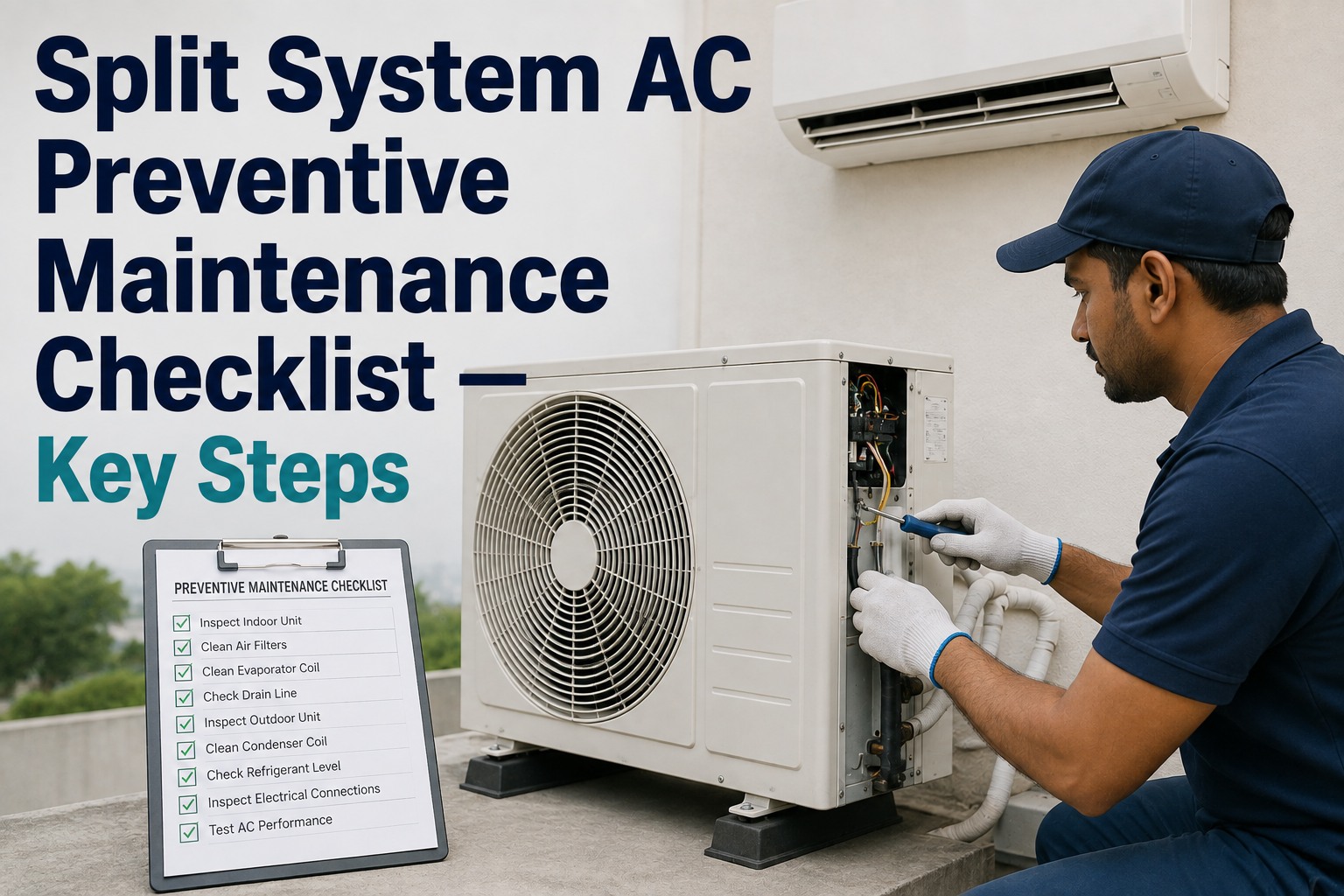 split-system-ac-preventive-maintenance-checklist-guide