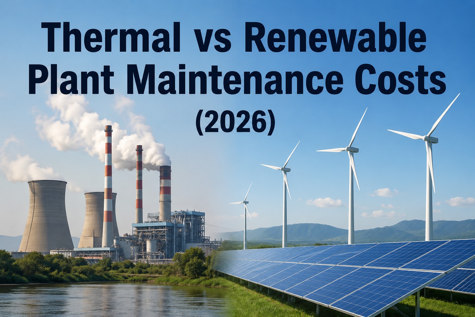 thermal-vs-renewable-plant-maintenance-cost-2026