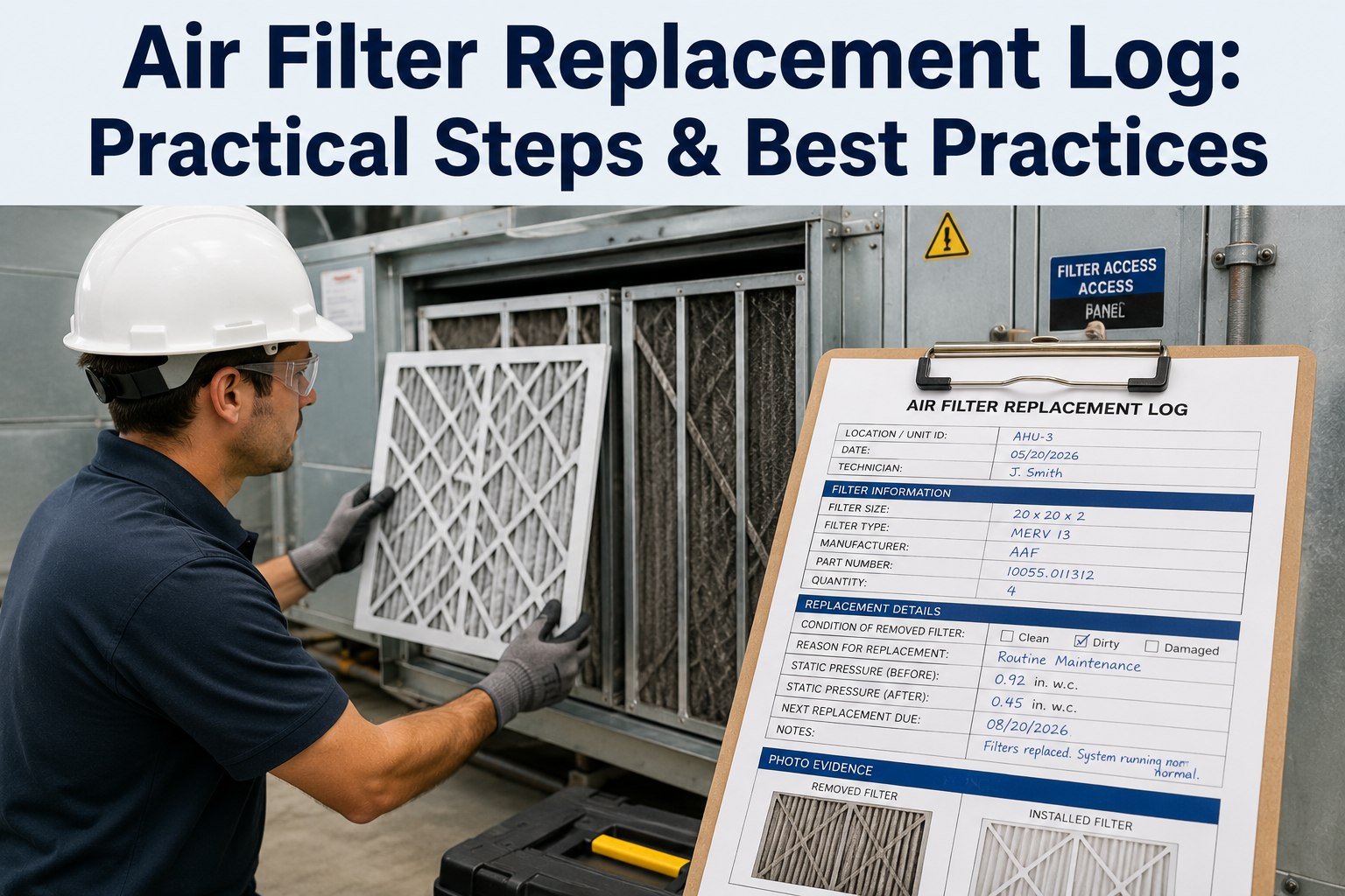air-filter-replacement-log-practical-steps