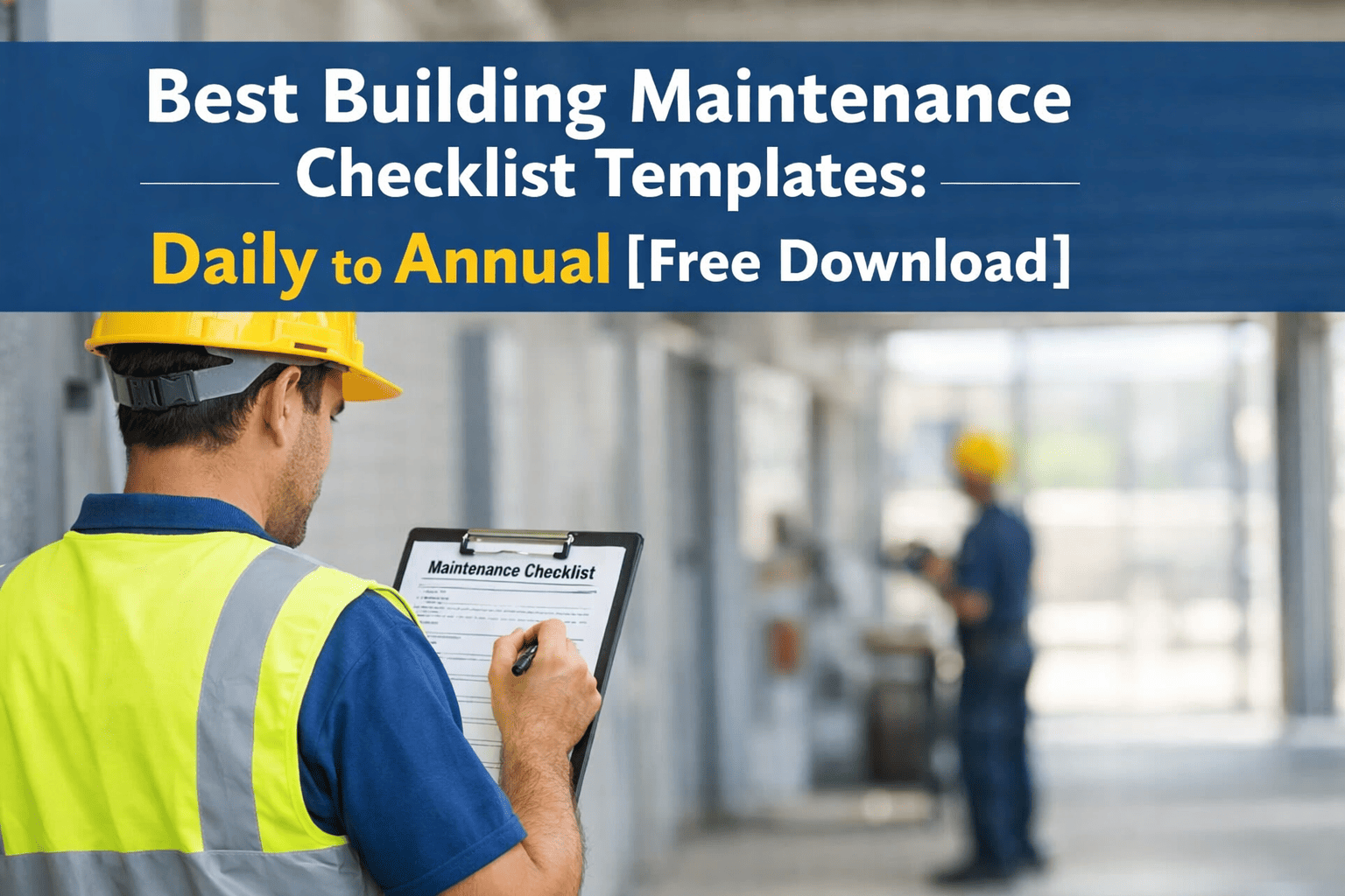 best-building-maintenance-checklist-templates-free-download