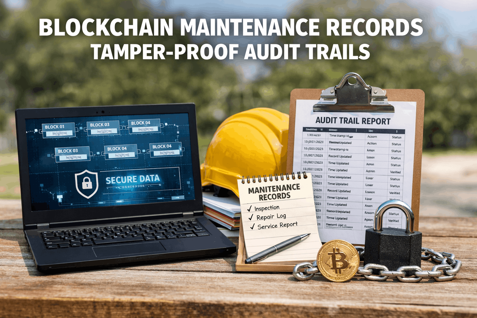 blockchain-maintenance-records-tamper-proof-audit-trails
