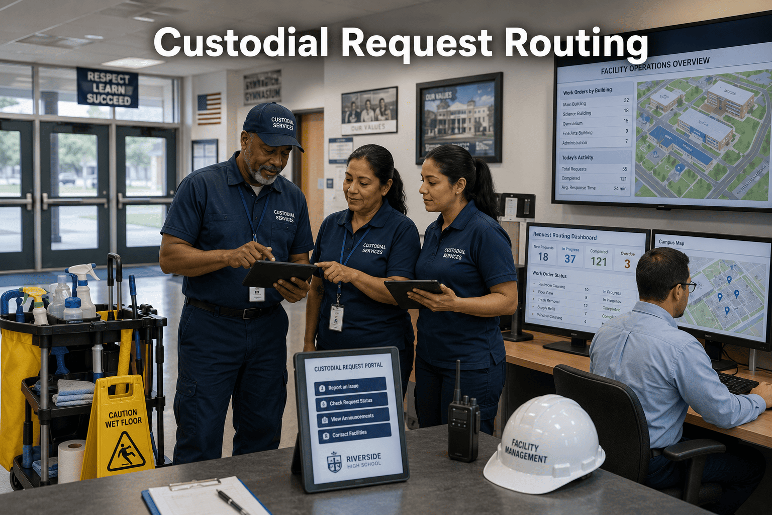 campus-custodial-request-routing