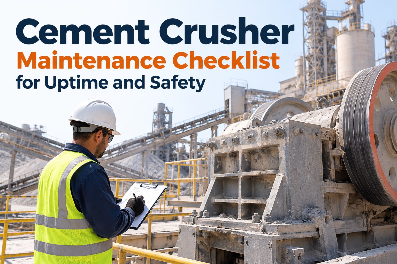 cement-crusher-maintenance-checklist-for-uptime-and-safety