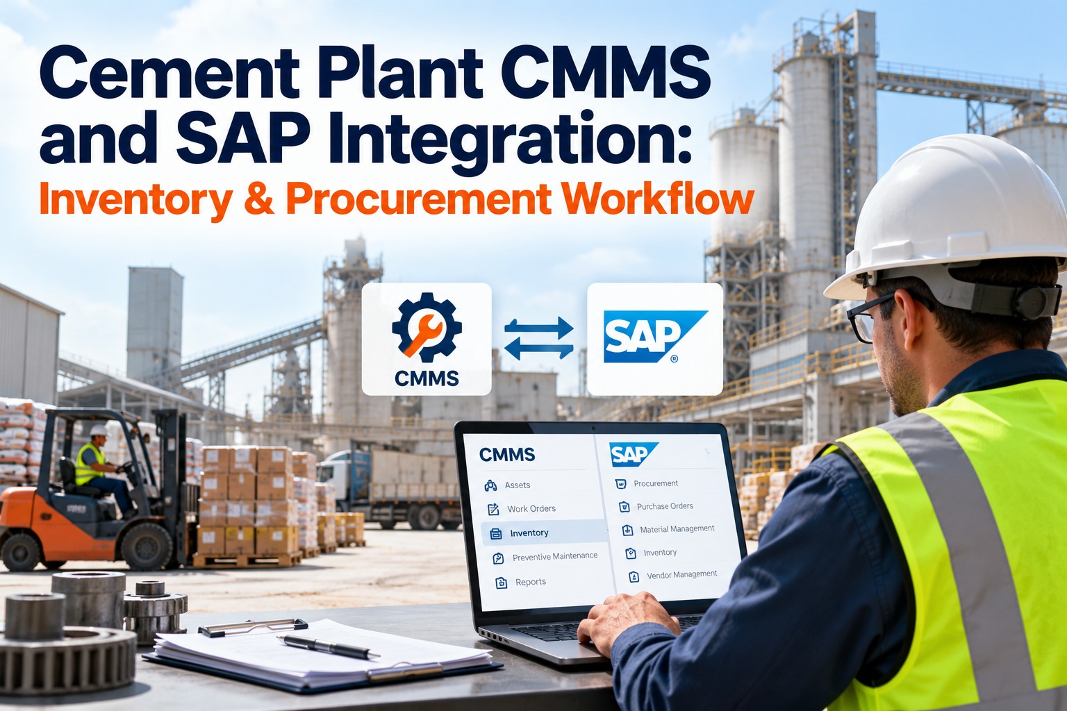cement-plant-cmms-sap-inventory-procurement-integration