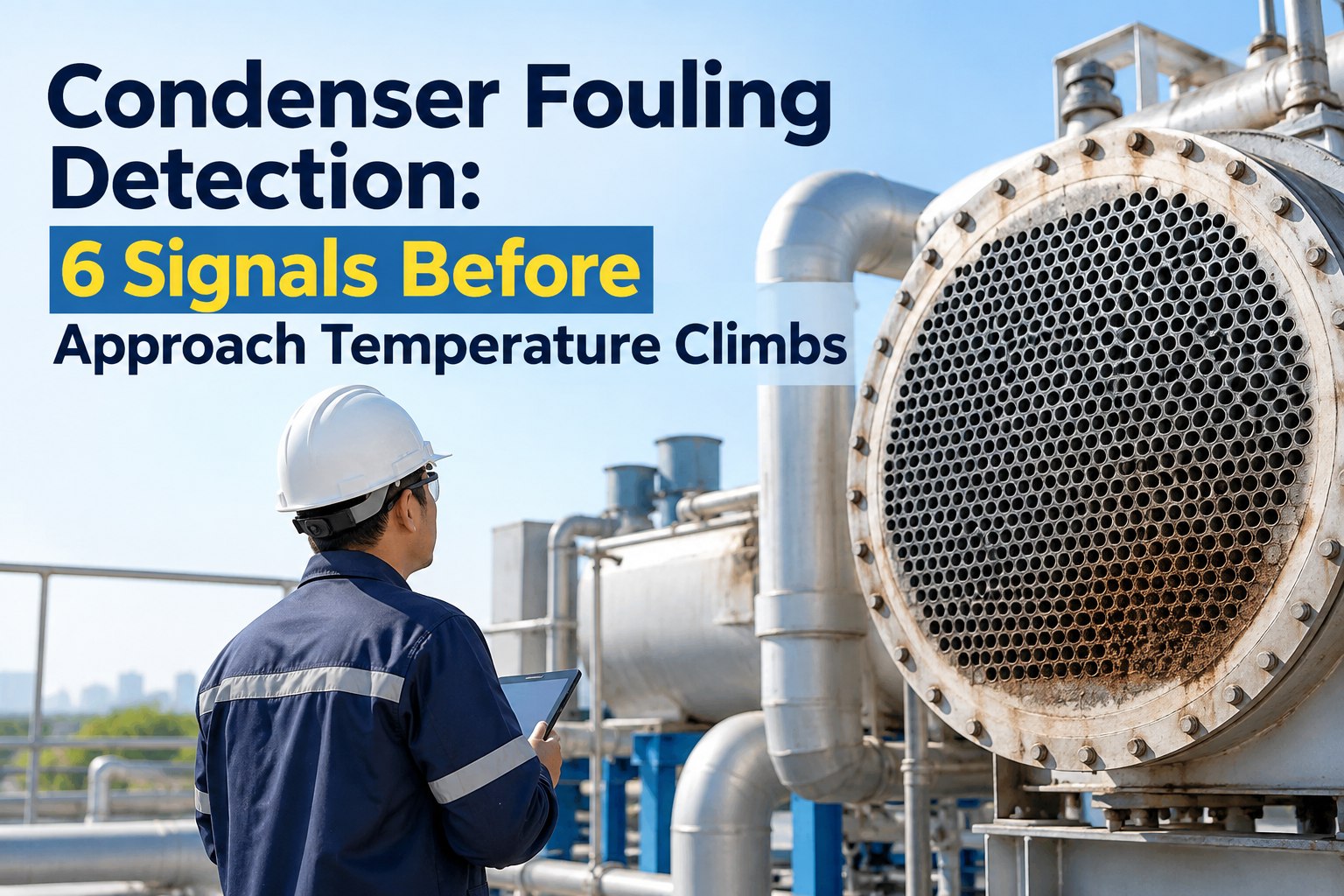 condenser-fouling-detection-6-signals-before-approach-climbs