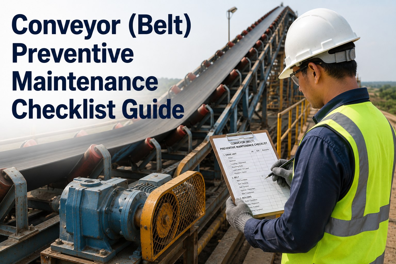 conveyor-belt-preventive-maintenance-checklist