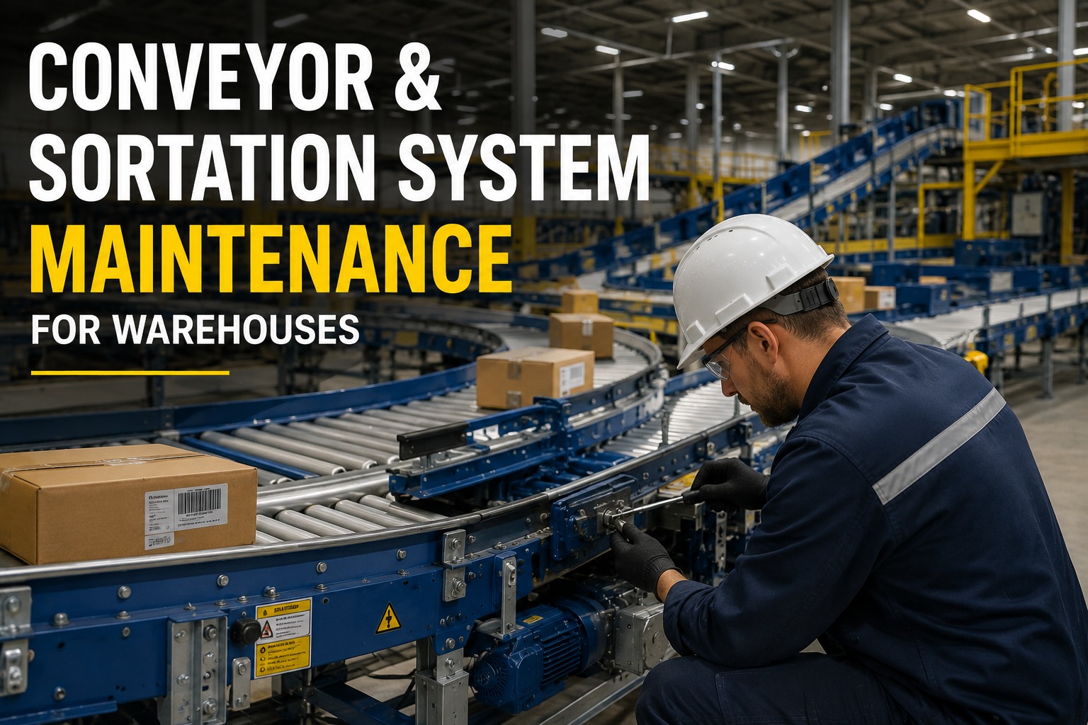 conveyor-sortation-system-maintenance-warehouse