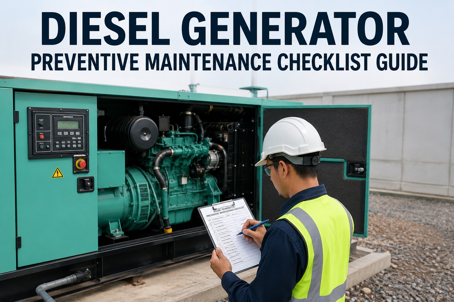 diesel-generator-preventive-maintenance-checklist-guide