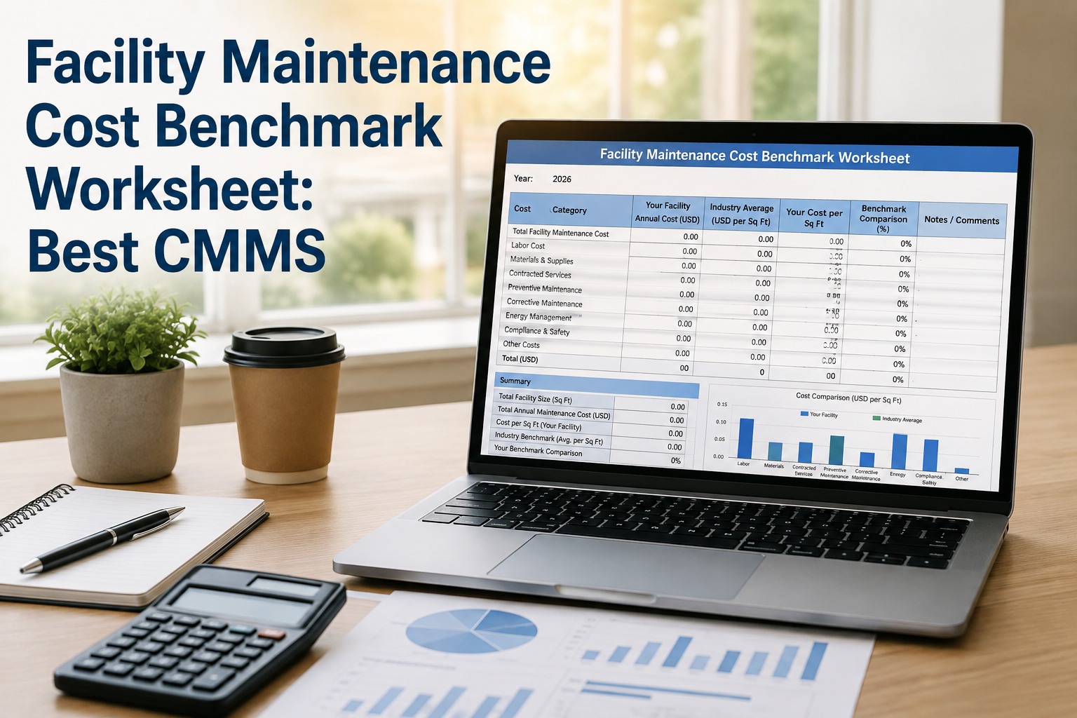 facility-maintenance-cost-benchmark-worksheet-best-cmms