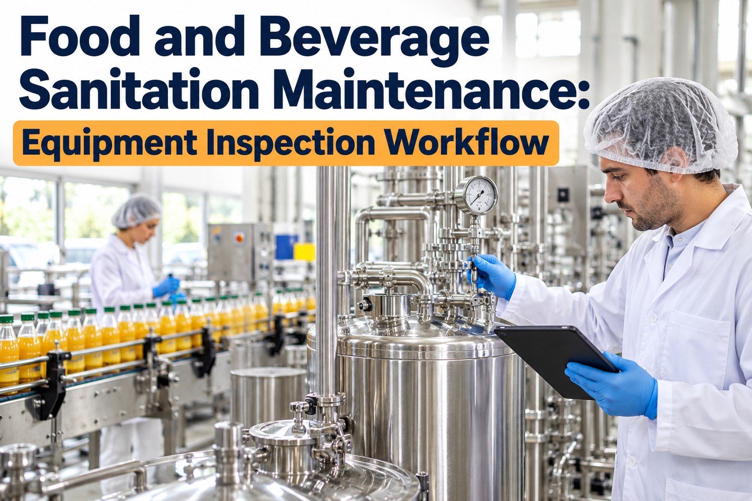 food-and-beverage-sanitation-maintenance-equipment-inspection-workflow