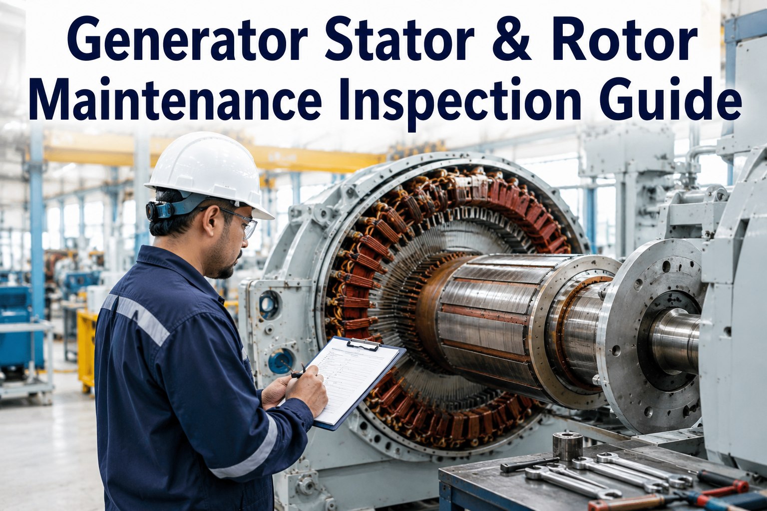 generator-stator-rotor-maintenance-inspection-guide