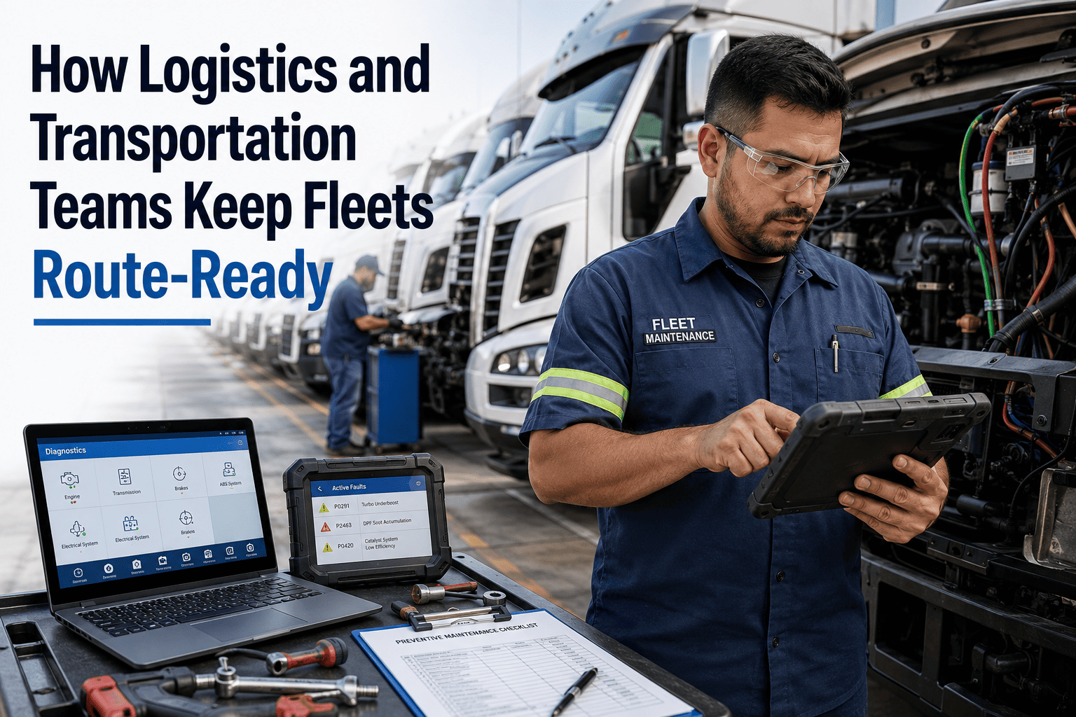 logistics-transportation-route-ready-fleet-maintenance