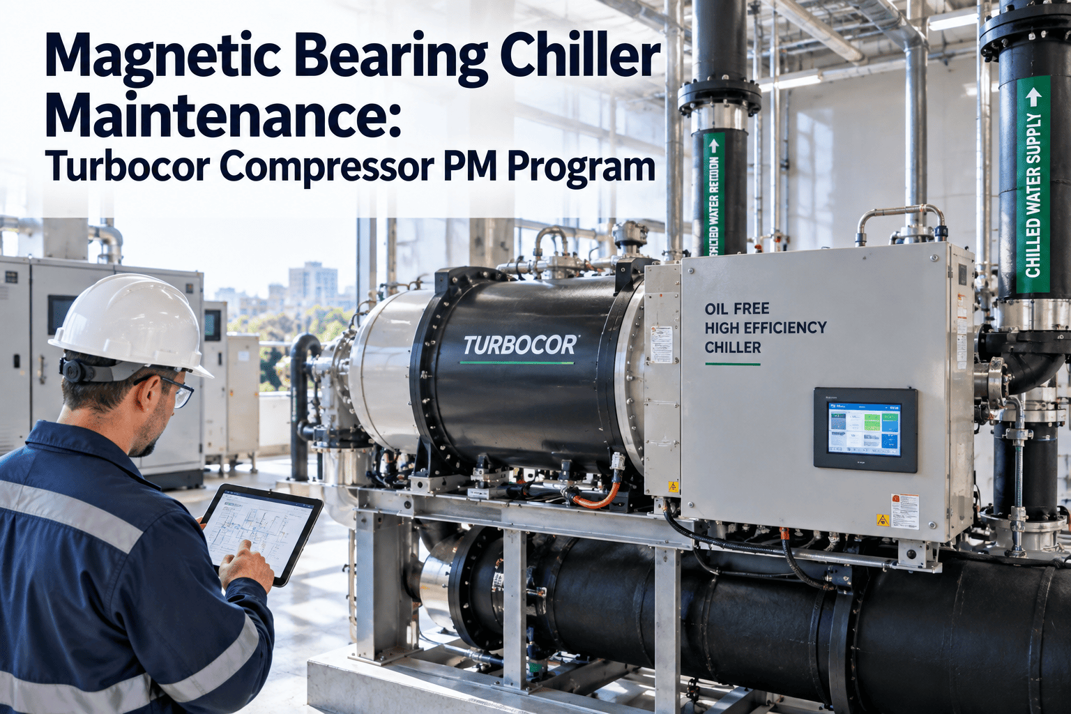 magnetic-bearing-chiller-maintenance-turbocor-compressor-pm