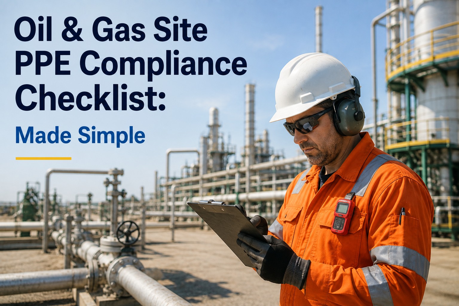 oil-and-gas-site-ppe-compliance-checklist