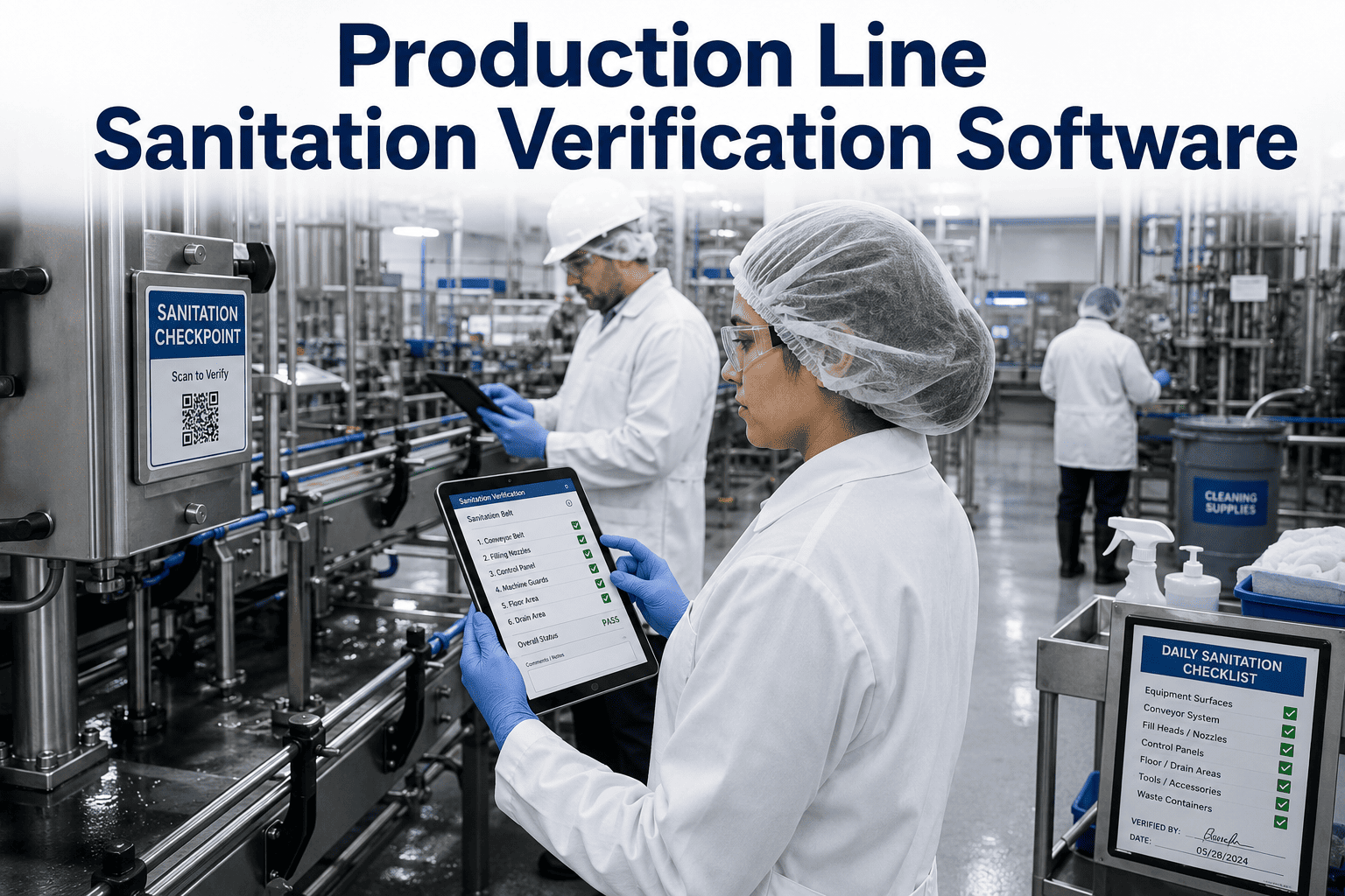 production-line-sanitation-verification