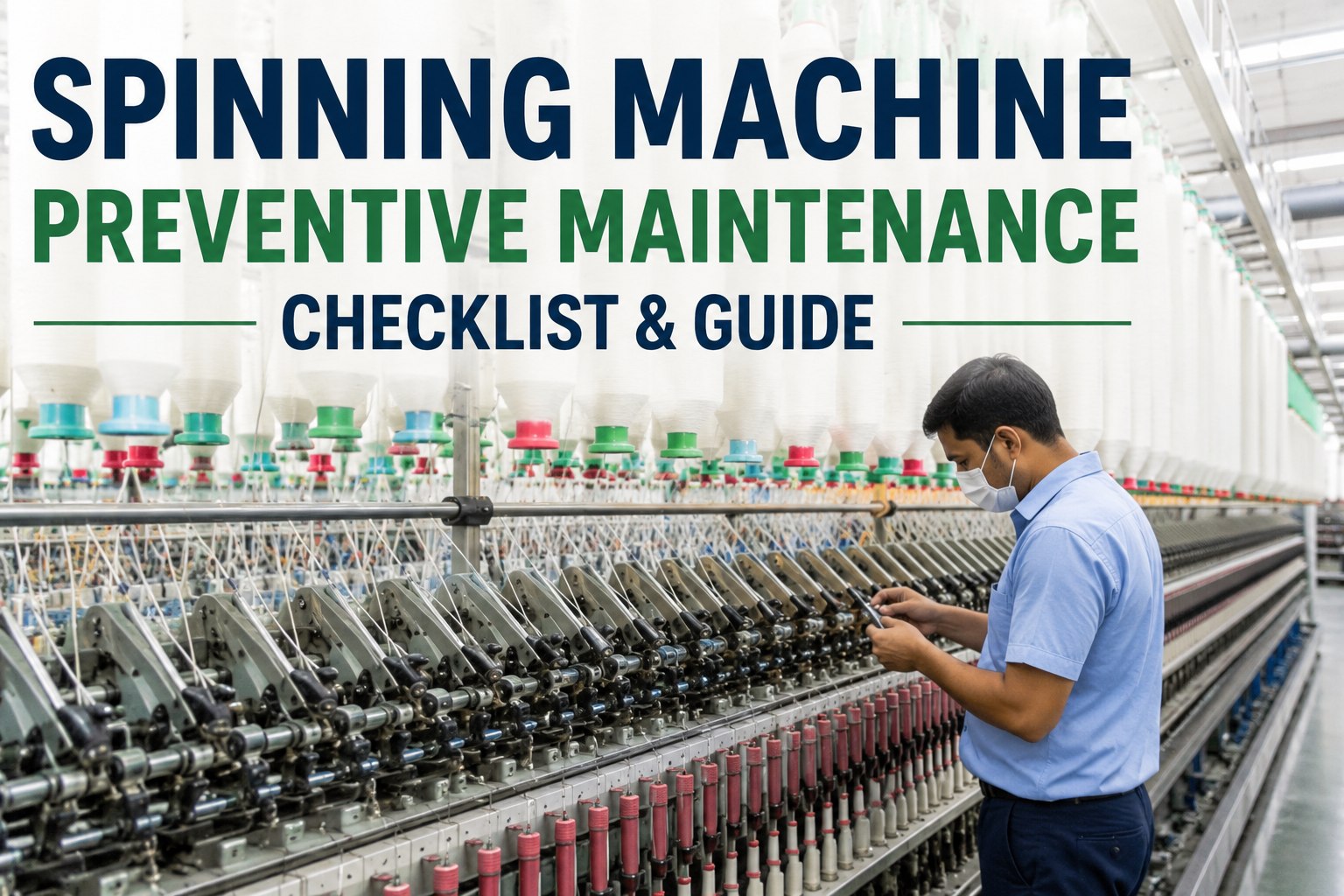 spinning-machine-preventive-maintenance-checklist