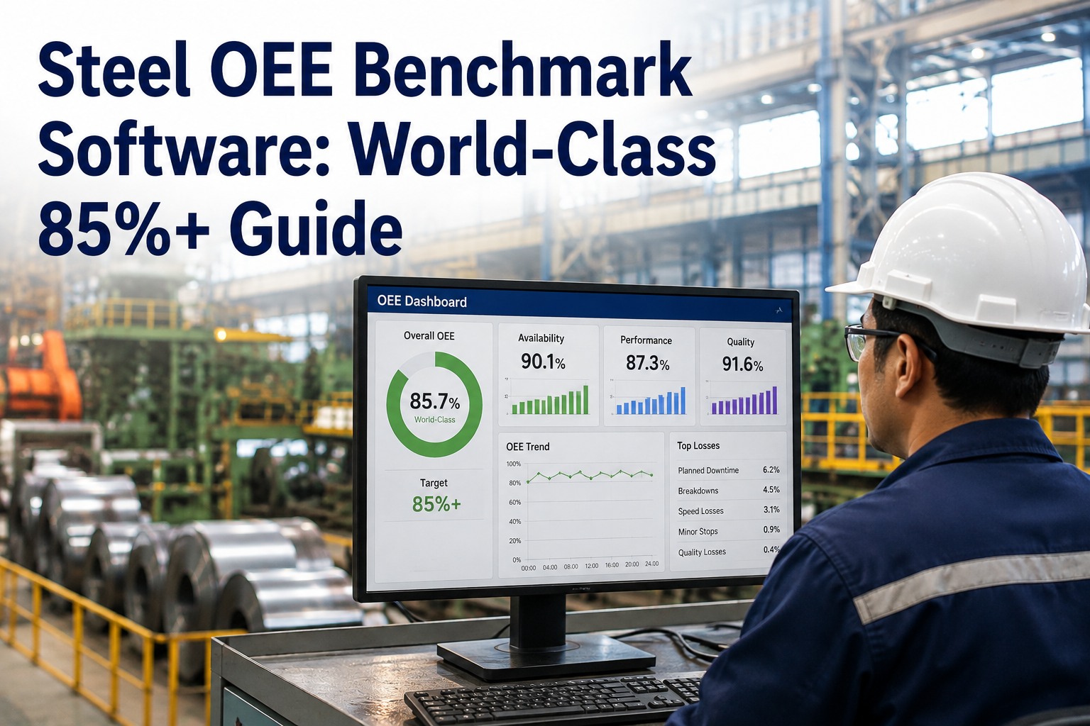steel-oee-benchmark-software-world-class-85-percent-guide