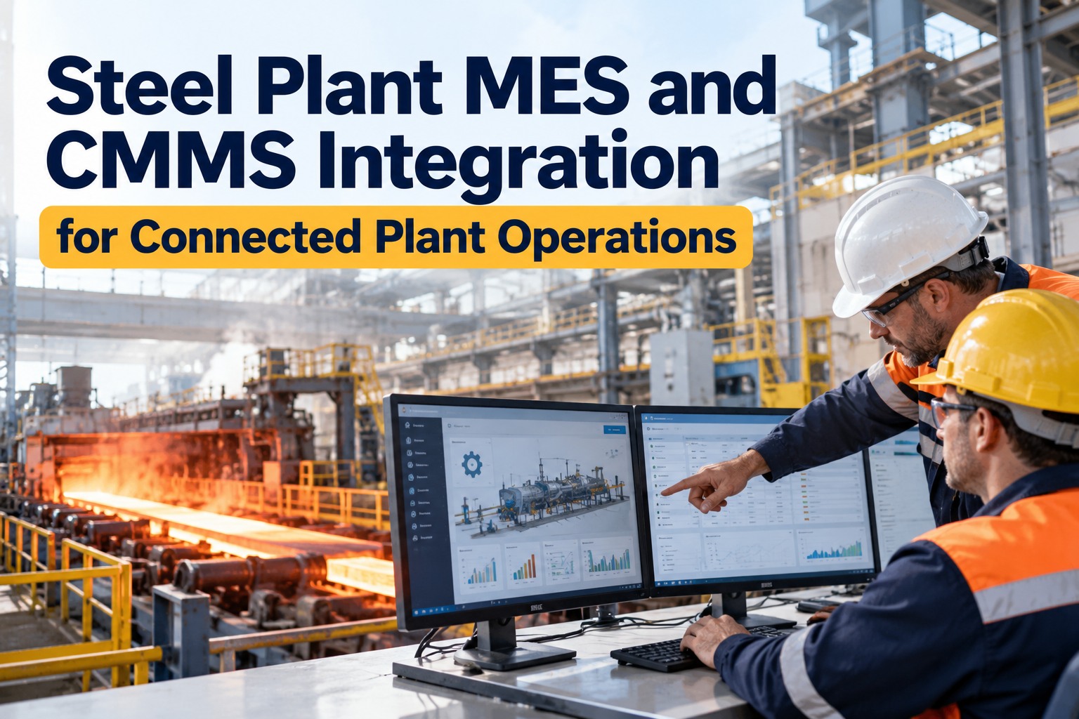 steel-plant-mes-cmms-integration-connected-operations