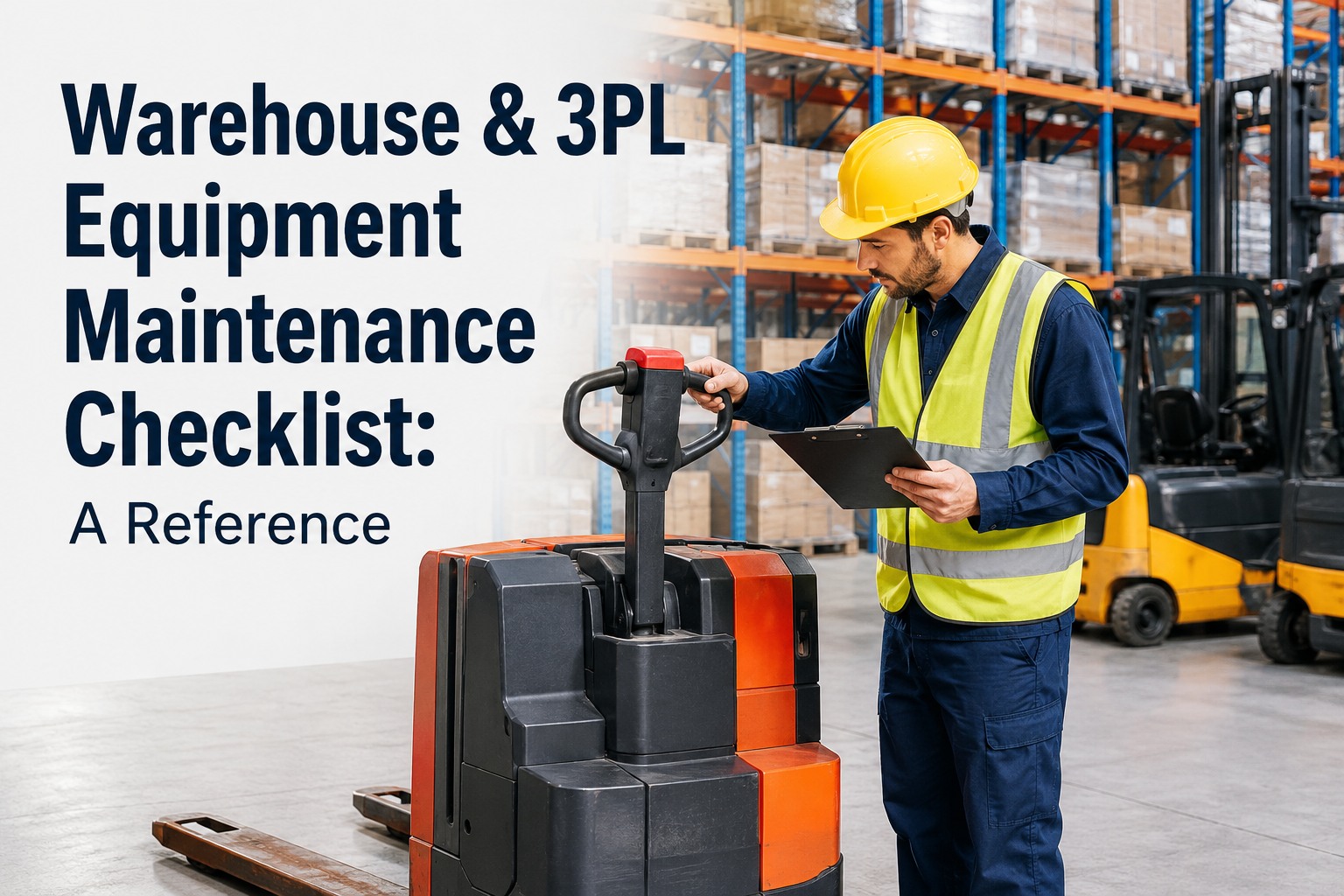 warehouse-and-3pl-equipment-maintenance-checklist