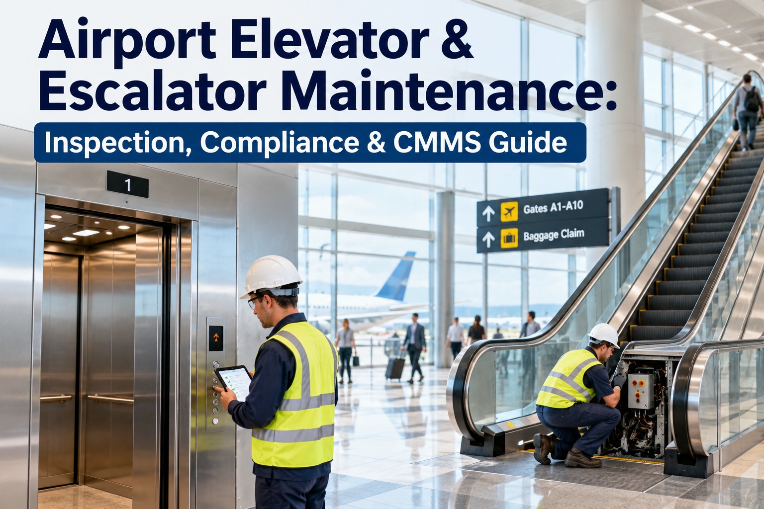 airport-elevator-escalator-maintenance-inspection-compliance-cmms