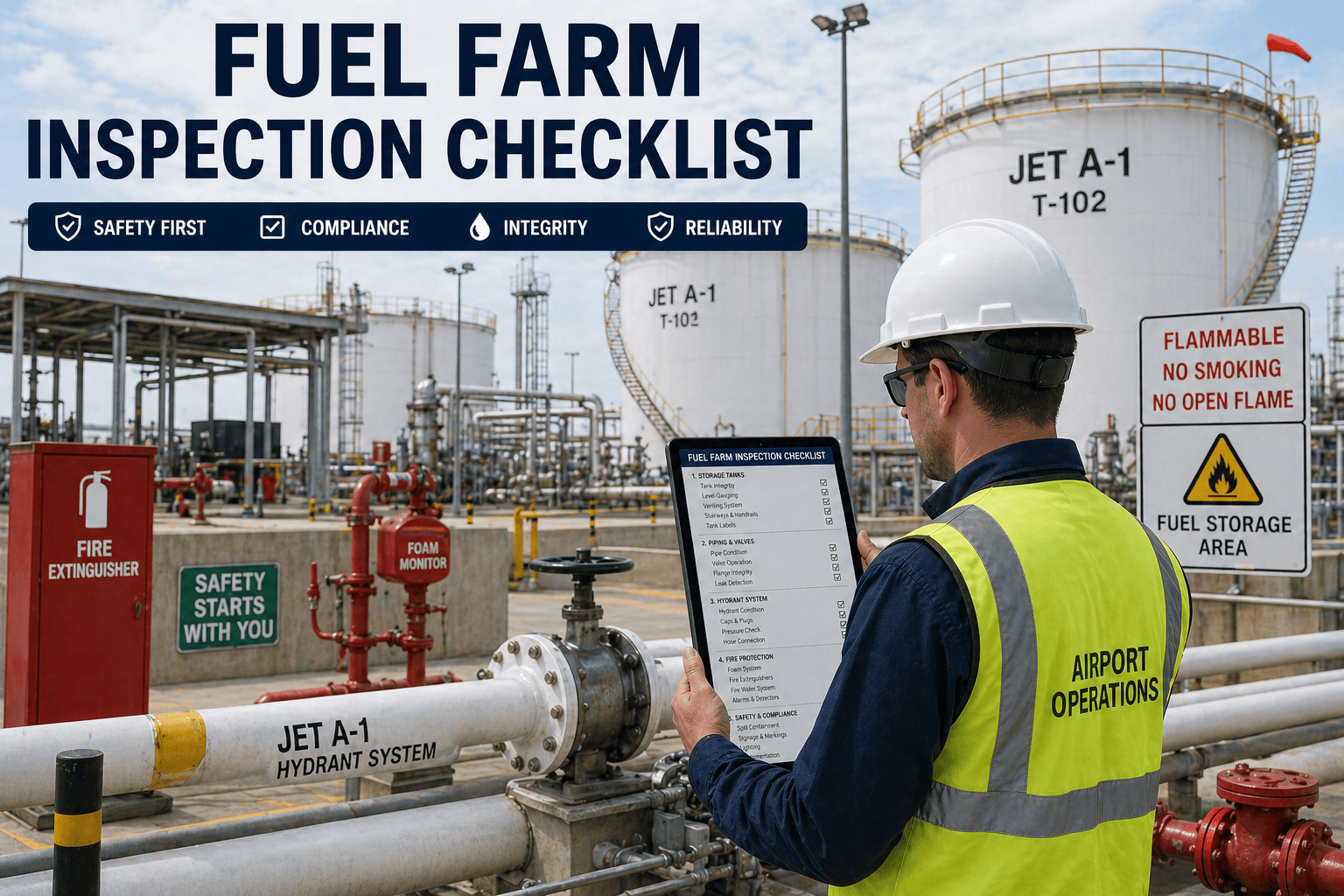 airport-fuel-farm-hydrant-system-inspection-checklist