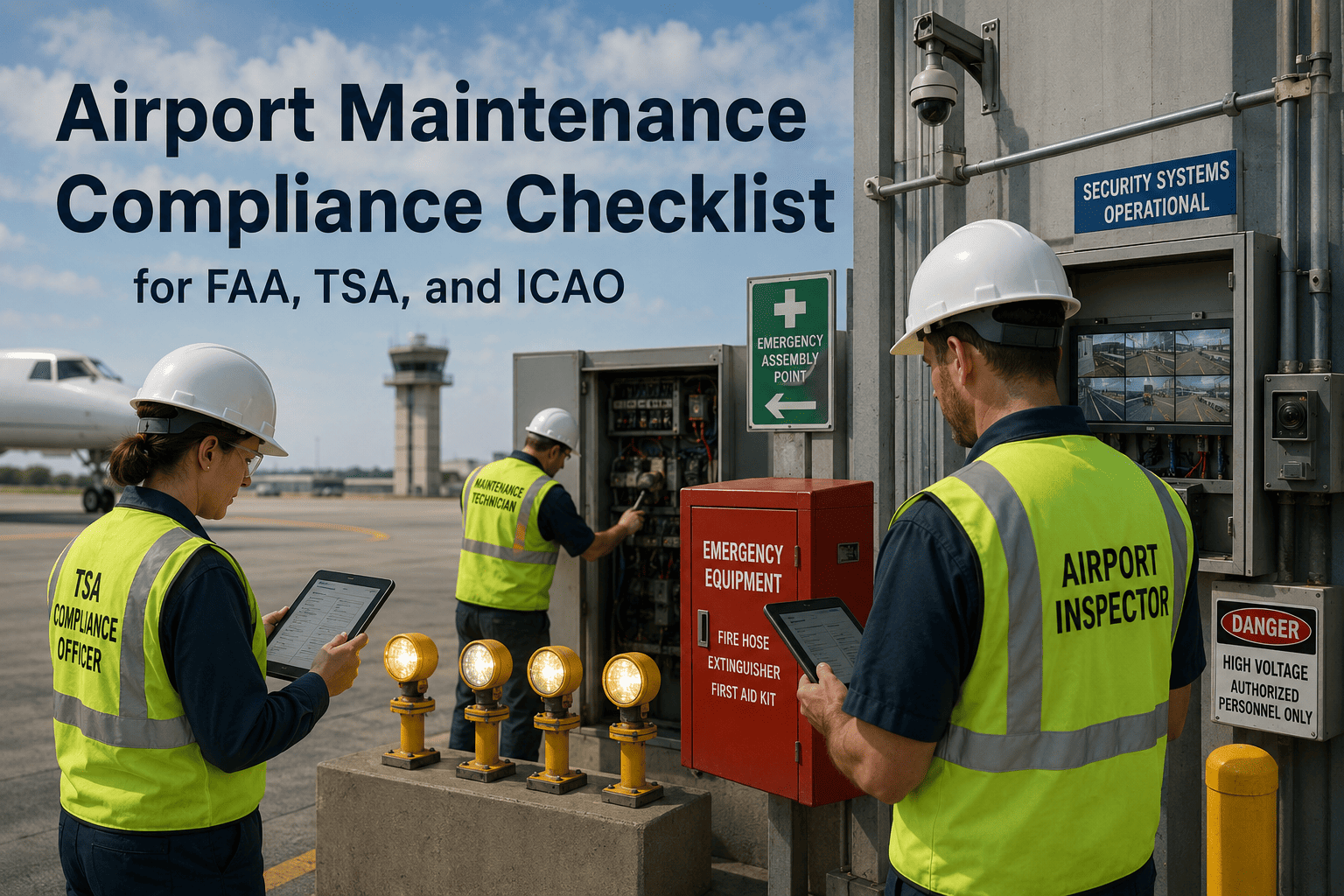 airport-maintenance-compliance-checklist-faa-tsa-icao