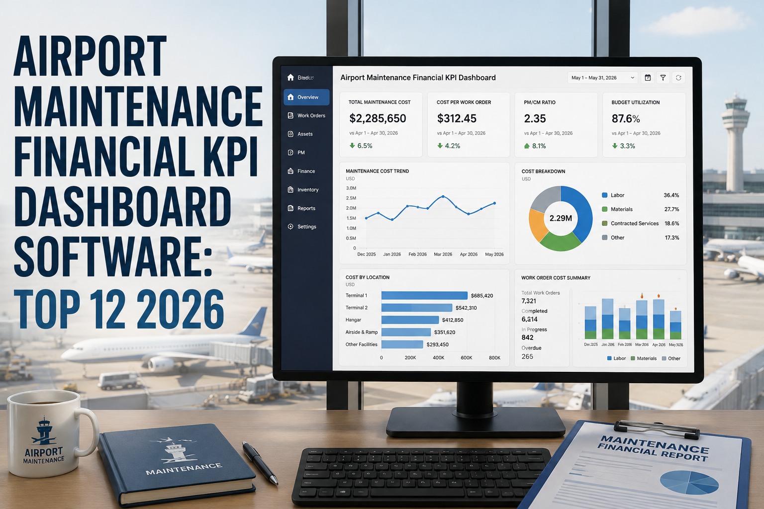 airport-maintenance-financial-kpi-dashboard-software-2026