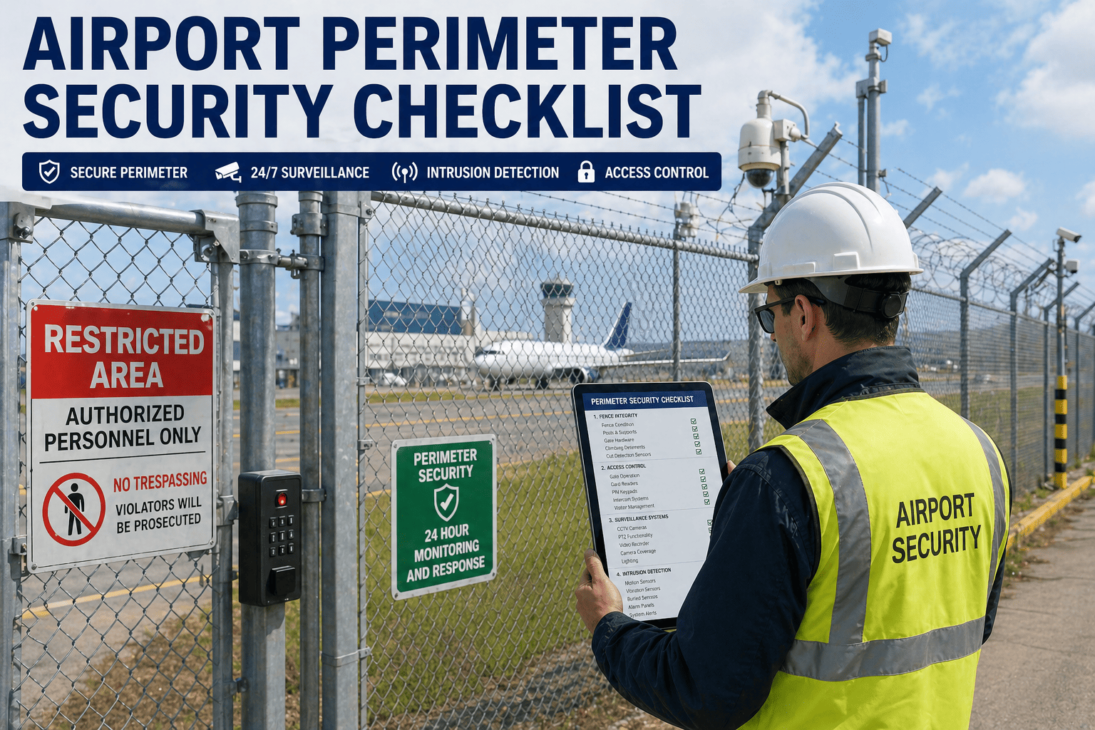 airport-perimeter-security-fencing-inspection-checklist