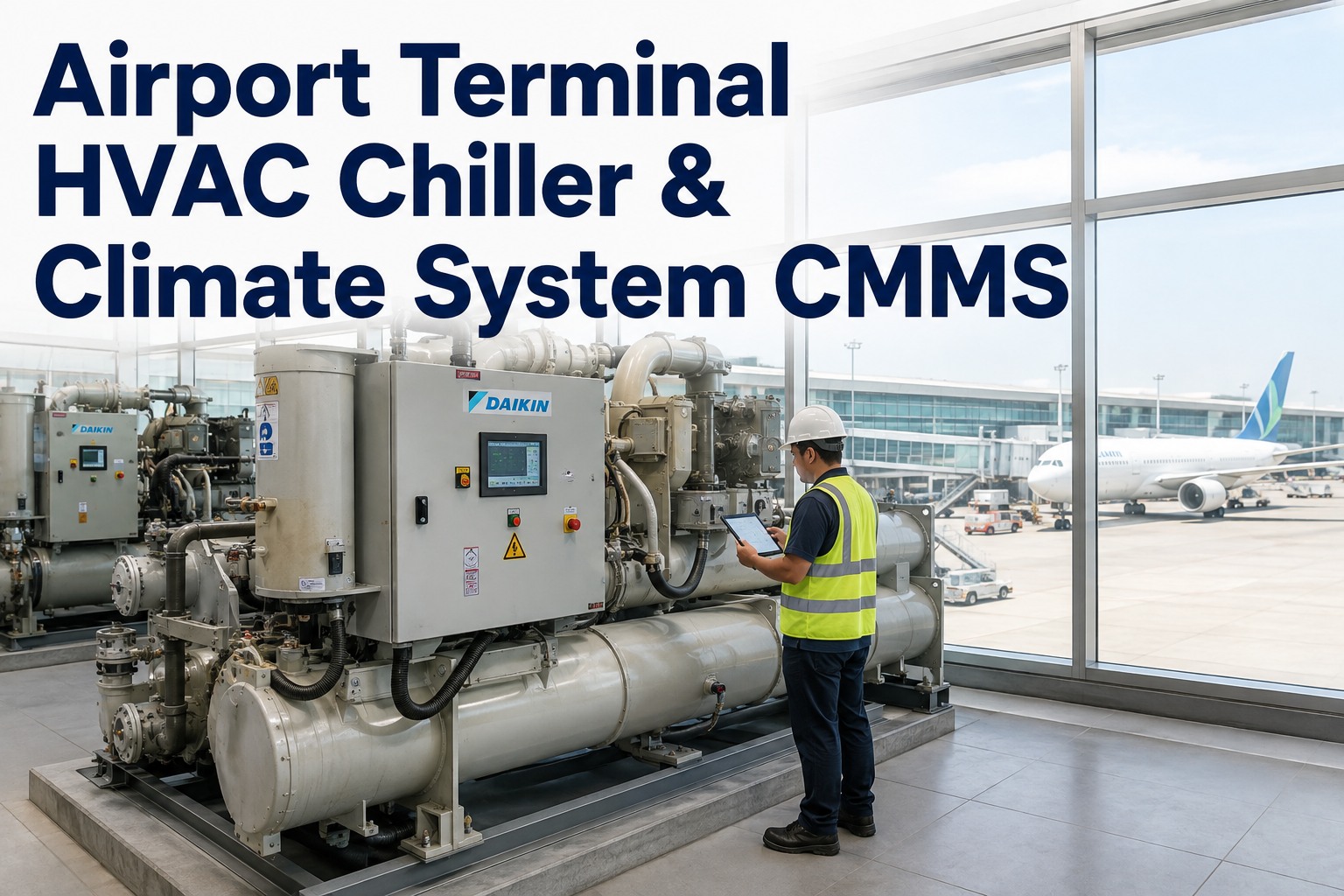 airport-terminal-hvac-chiller-climate-system-cmms-guide